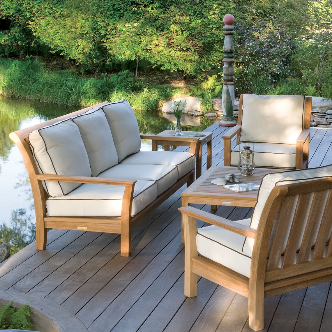 Chelsea Teak Sofa - Image 2