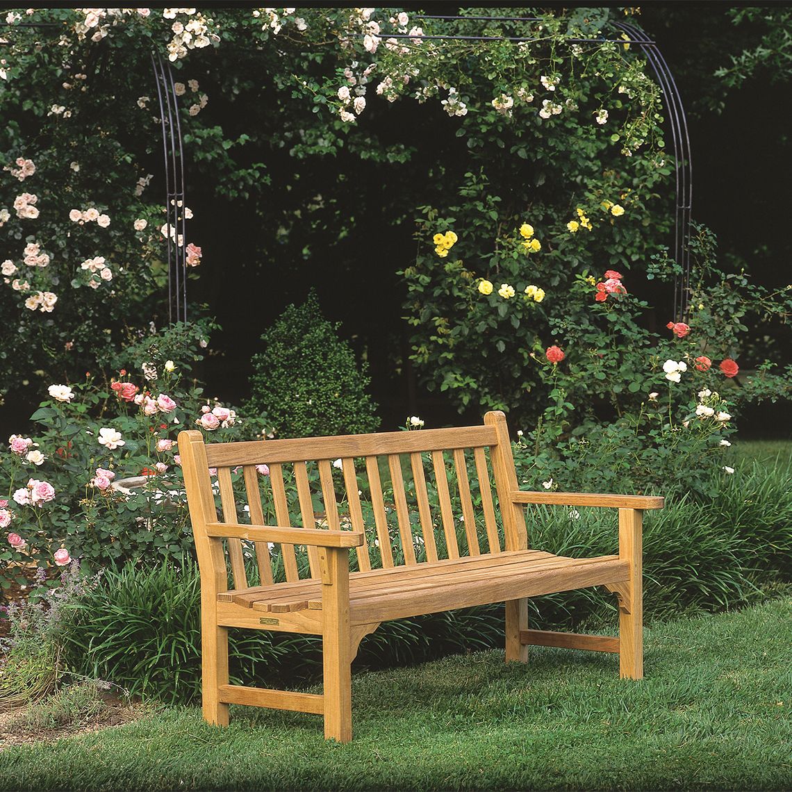 Dunbarton 4' Teak Bench - Image 2