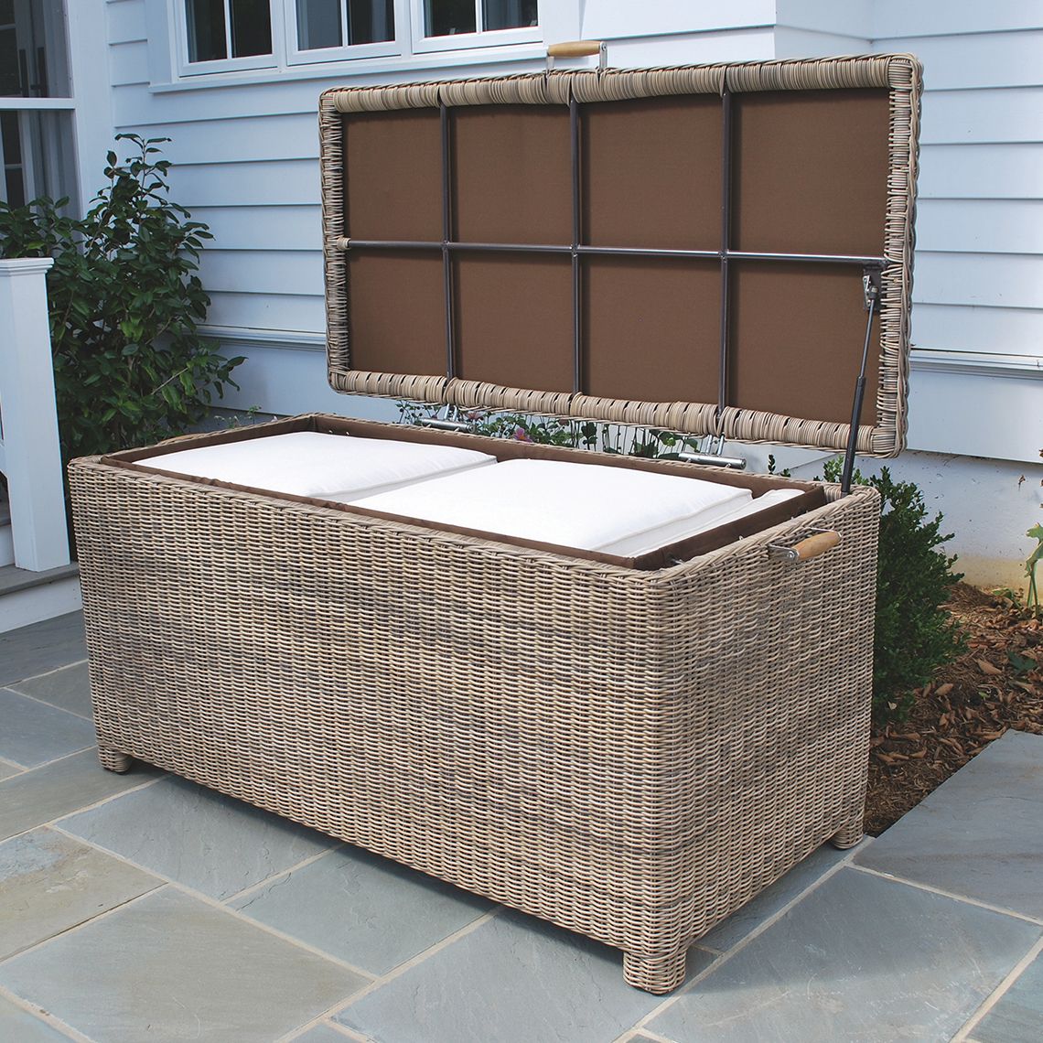 Sag Harbor 60" Cushion Storage Box - Image 3