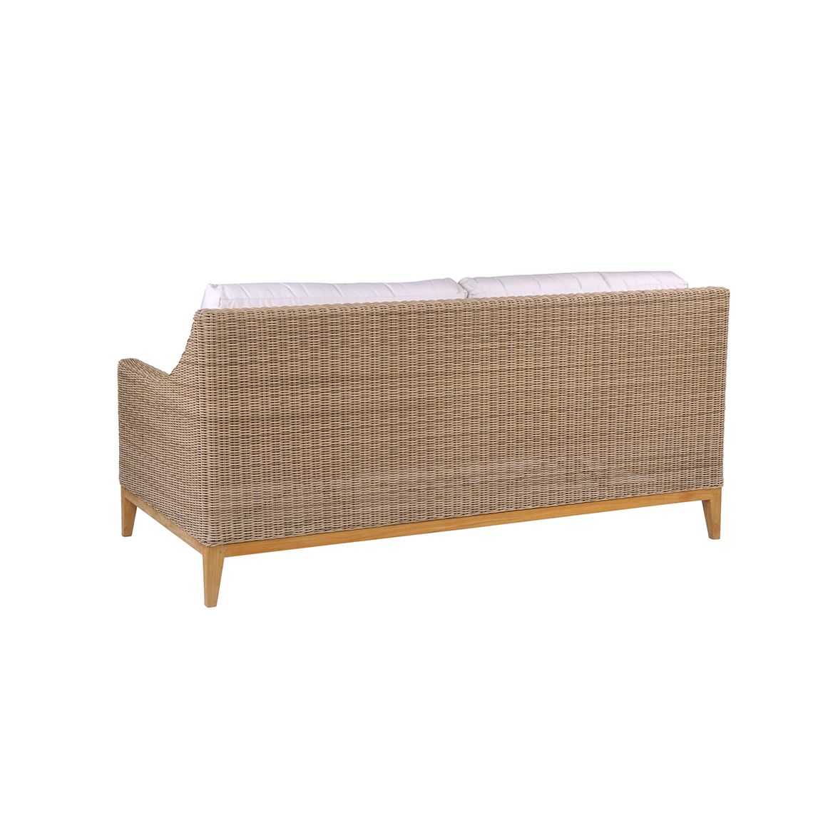 Frances 72" Wicker Sofa - Image 2