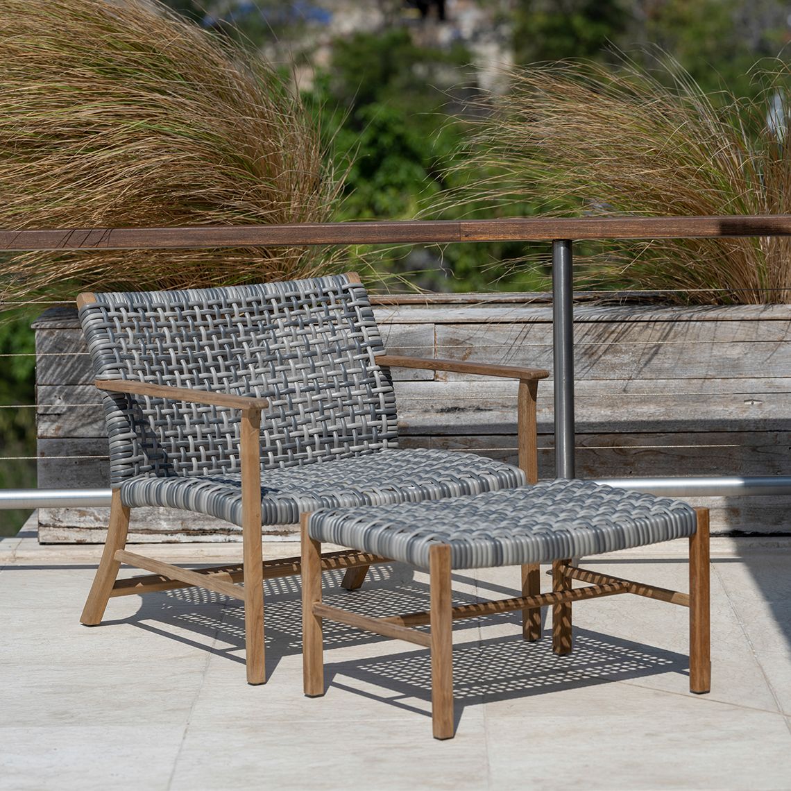 Catherine Teak Club Chair - Image 3