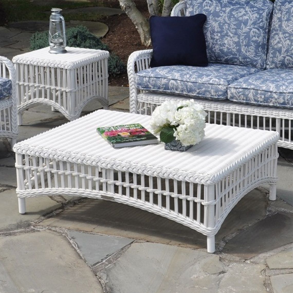Chatham All-Weather Wicker Coffee Table - Image 2