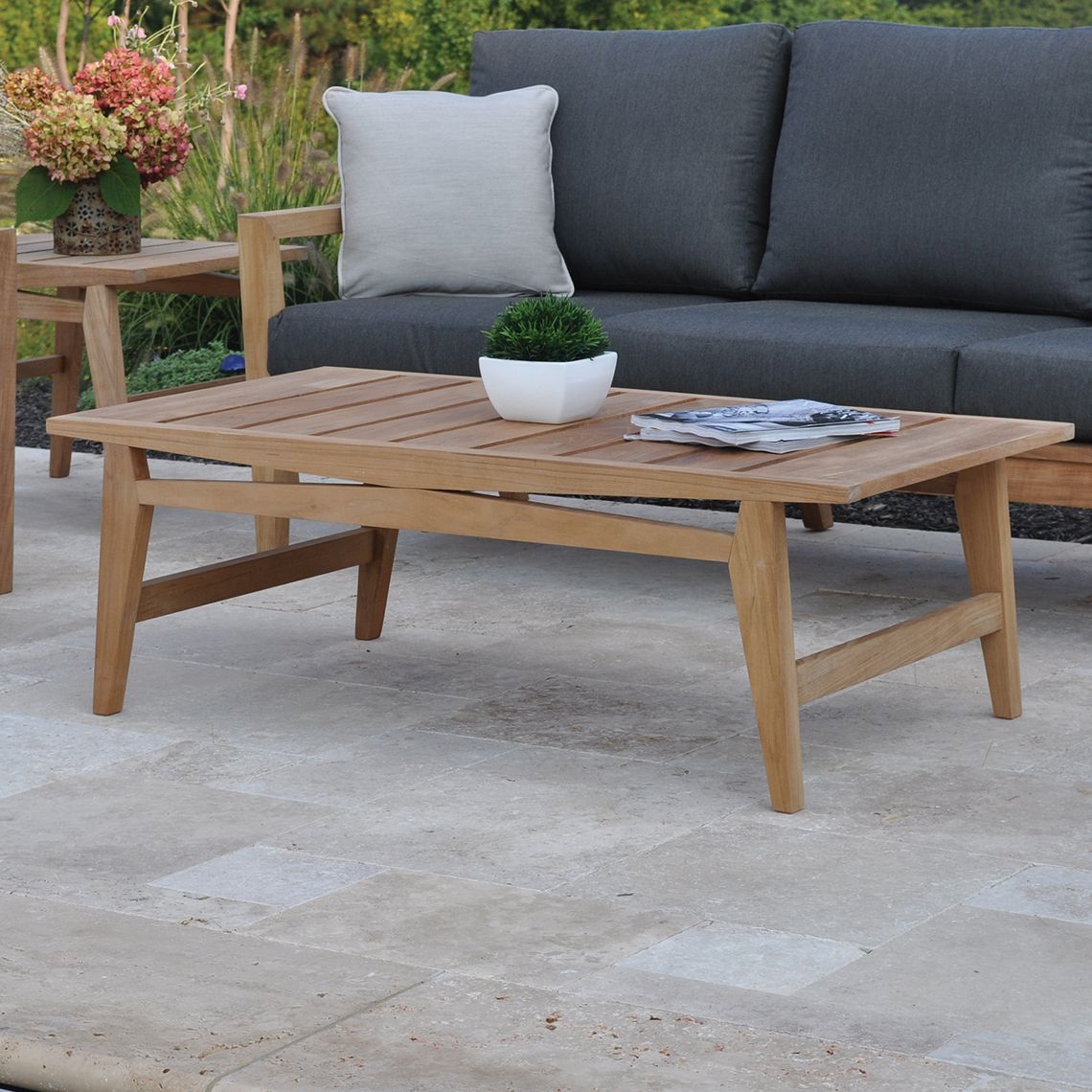 Algarve Teak Coffee Table - Image 2