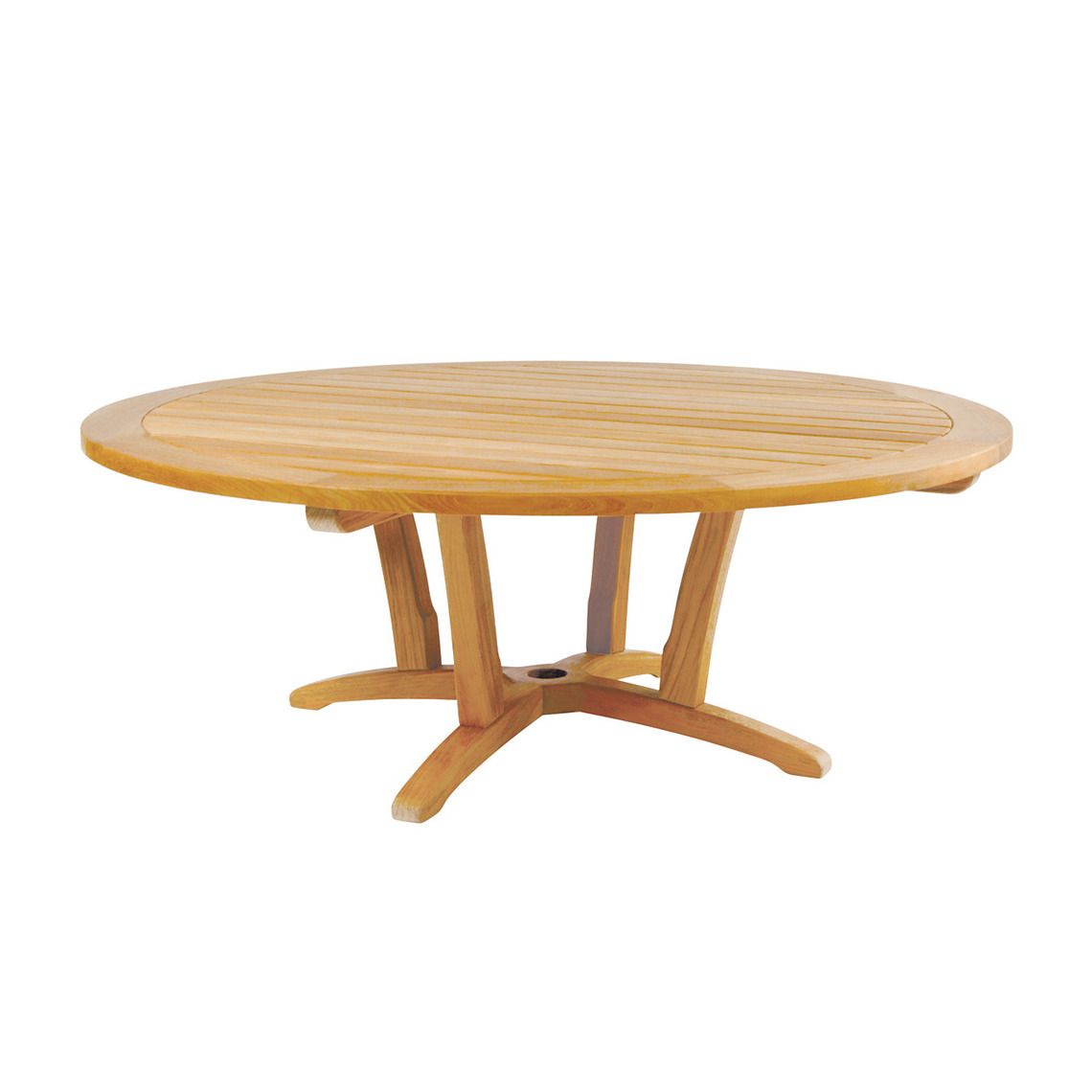 Chat 55" Teak Chat Table - Image 1