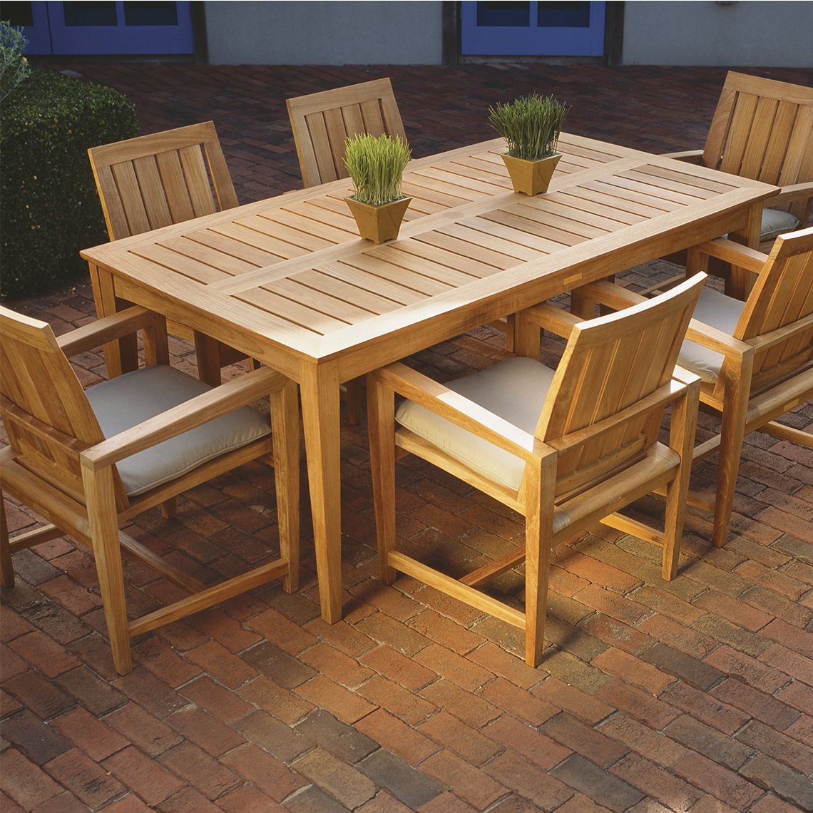 Amalfi Teak Dining Armchair - Image 3