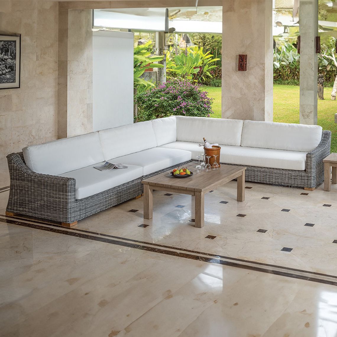 Tortola Sectional Left Arm Settee - Image 4