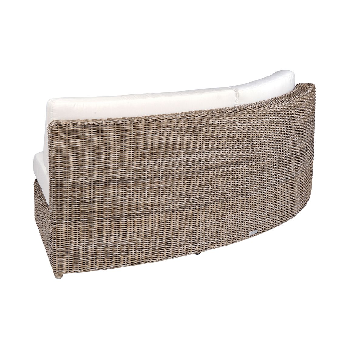 Sag Harbor Curved Armless Settee - Image 2