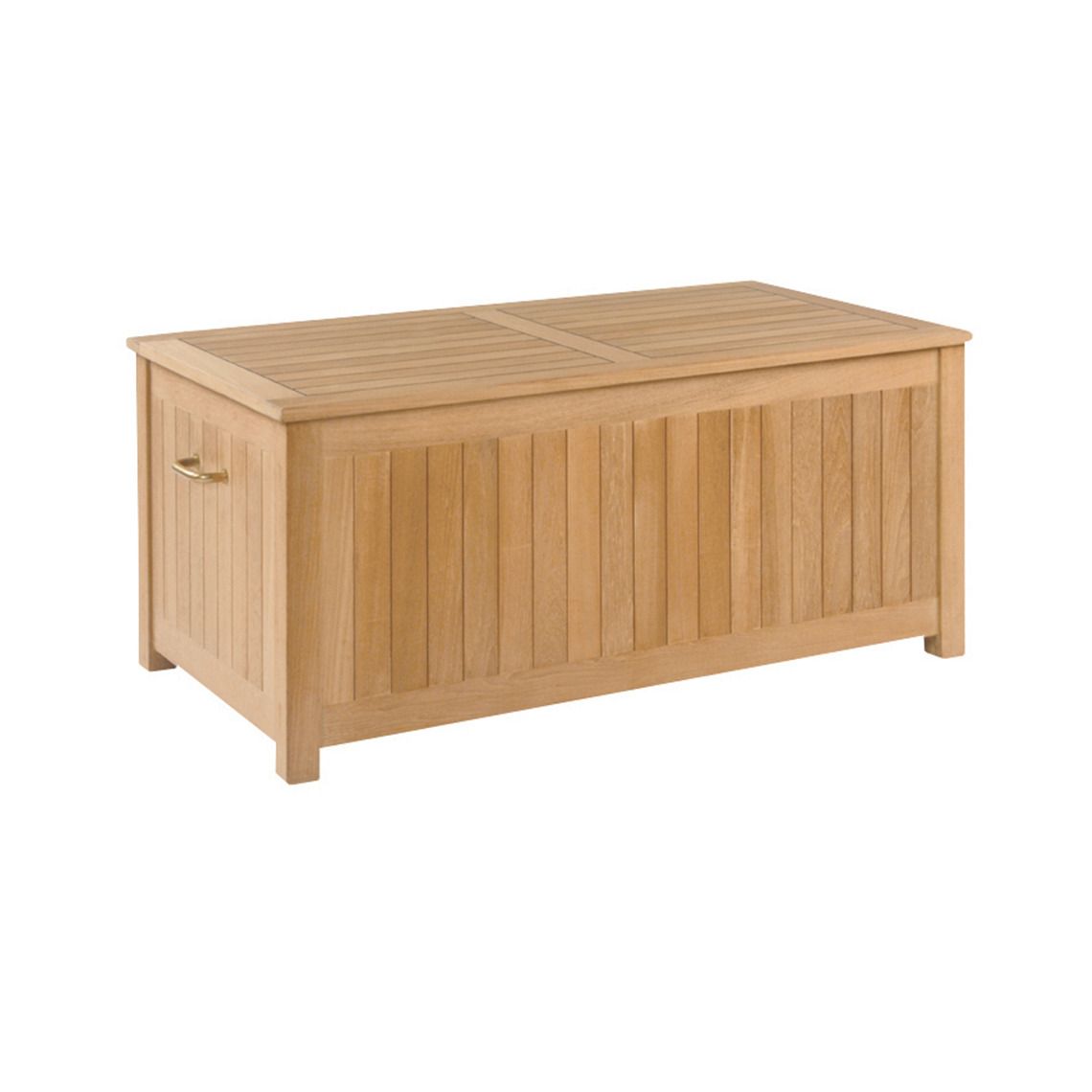 Teak 53" Outdoor Cushion Storage Box