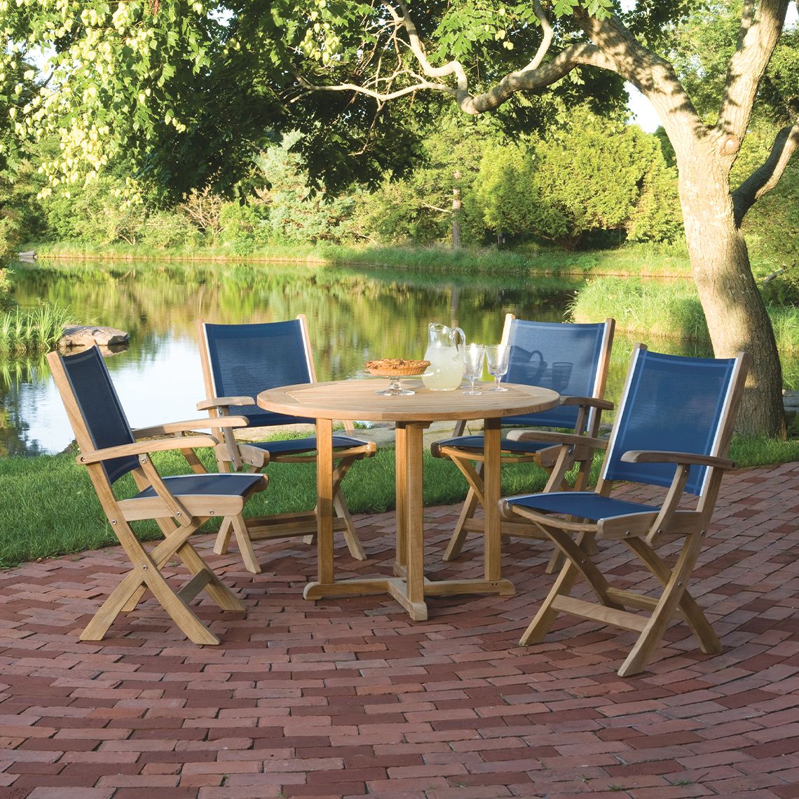 St. Tropez Folding Armchair - Image 2