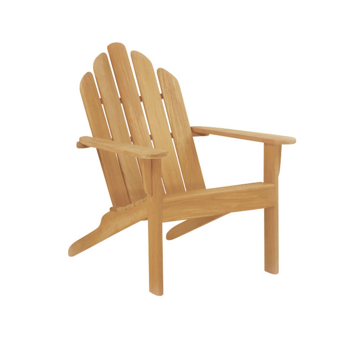 This iconic Adirondack chair combines Craftsman-style design with premium Grade A teak construction. Built to withstand diverse weather conditions including salt air, rain, and snow, it offers timeless outdoor comfort.