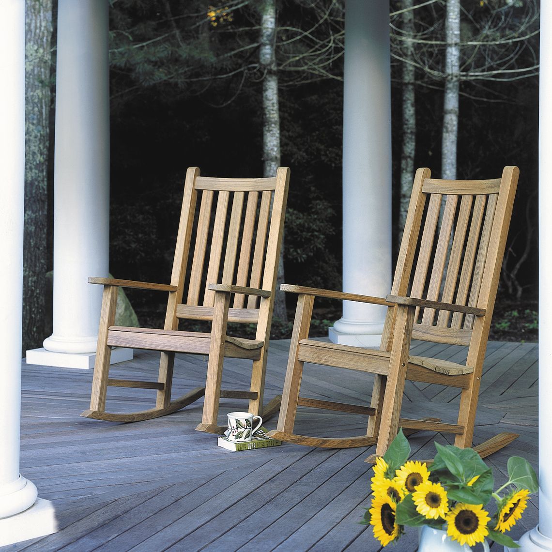 Charleston Teak Rocking Chair - Image 2