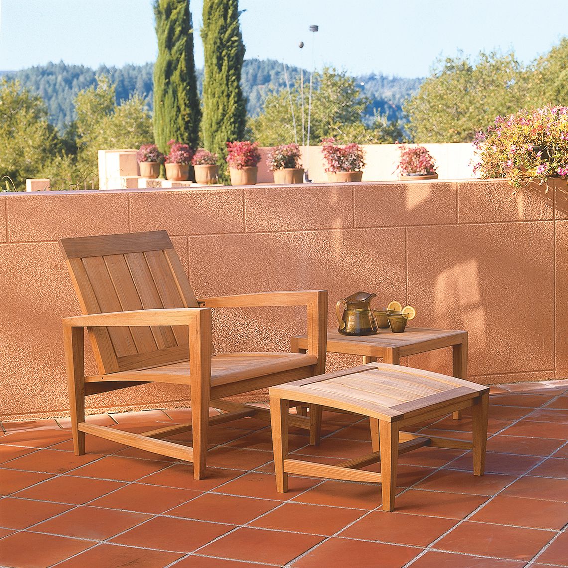 Amalfi Club Ottoman - Image 4