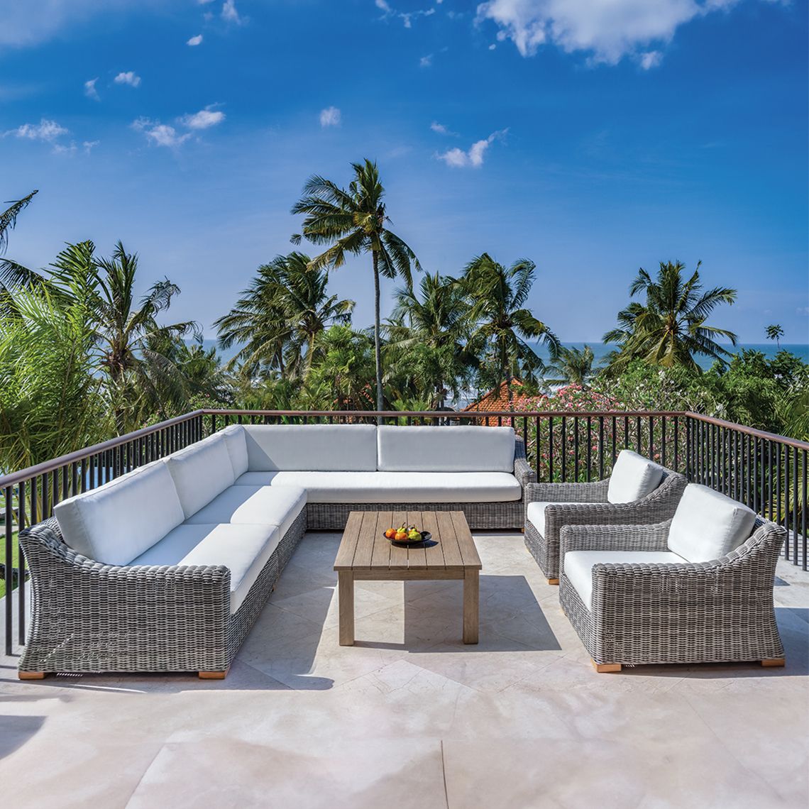 Tortola Sectional Left Arm Settee - Image 3