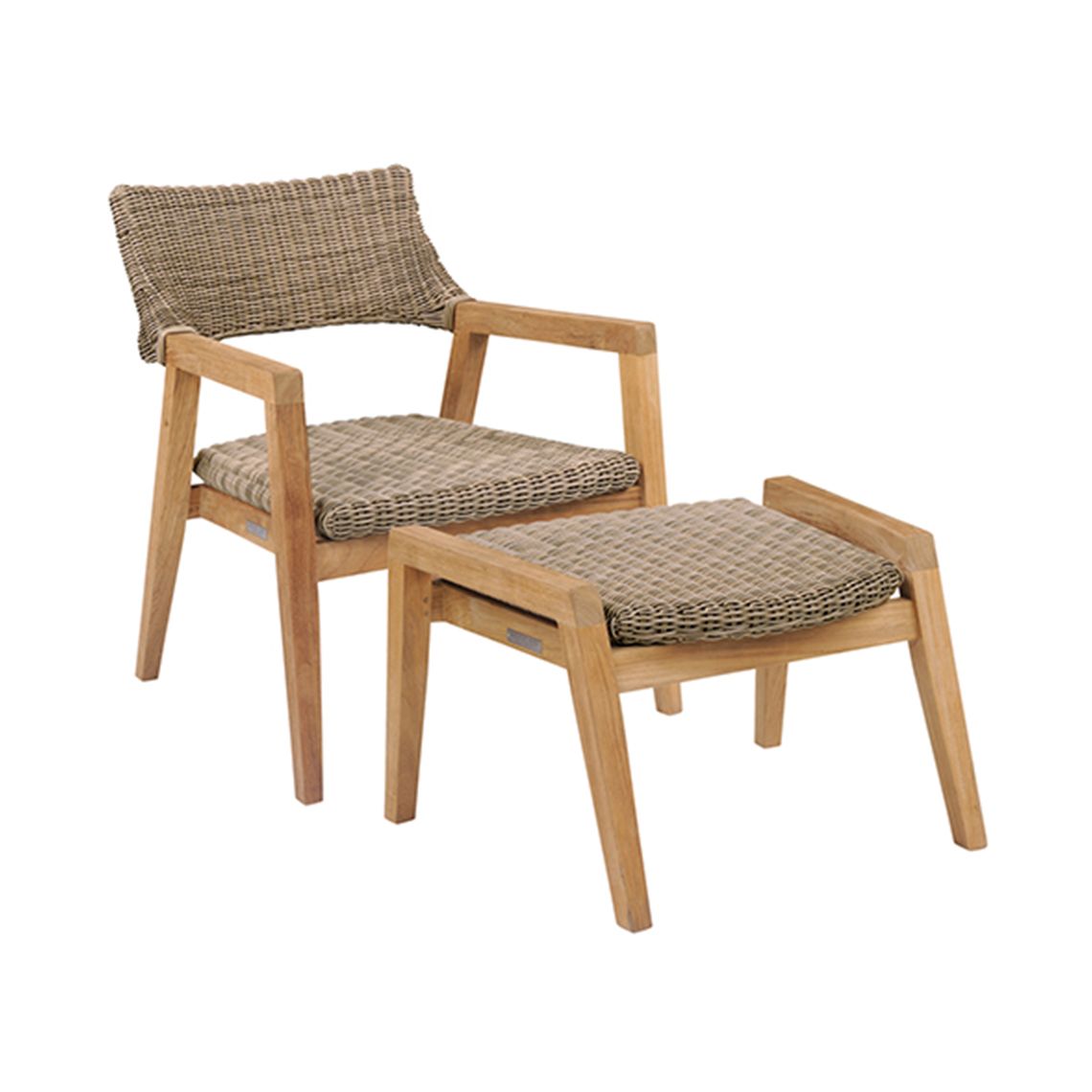 Spencer Club Ottoman - Image 2