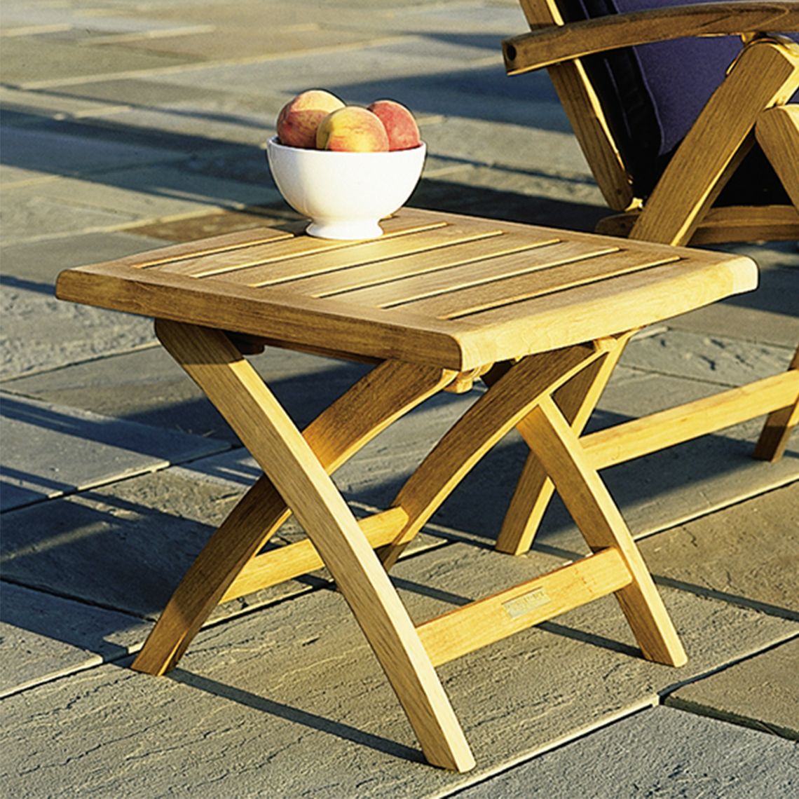 St. Tropez Ottoman/Side Table - Image 2