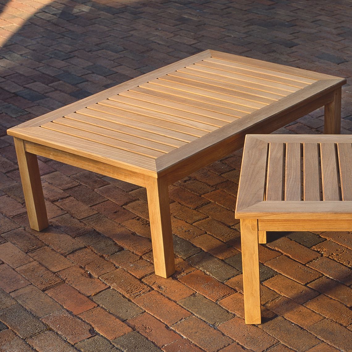 Classic 45" Teak Coffee Table - Image 2