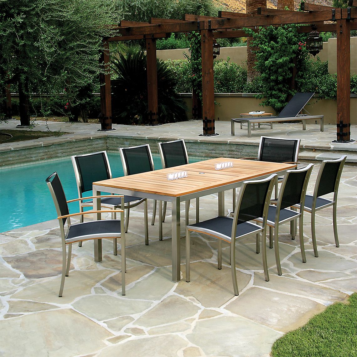 Tiburon 76" Rectangular Dining Table - Image 2