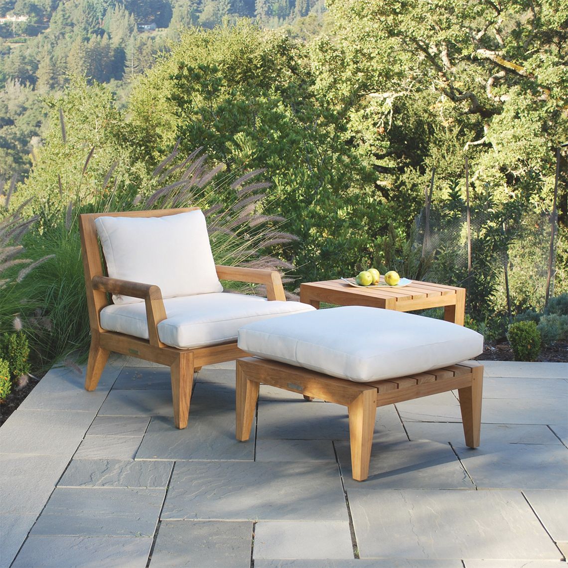 Mendocino Teak Side Table - Image 4