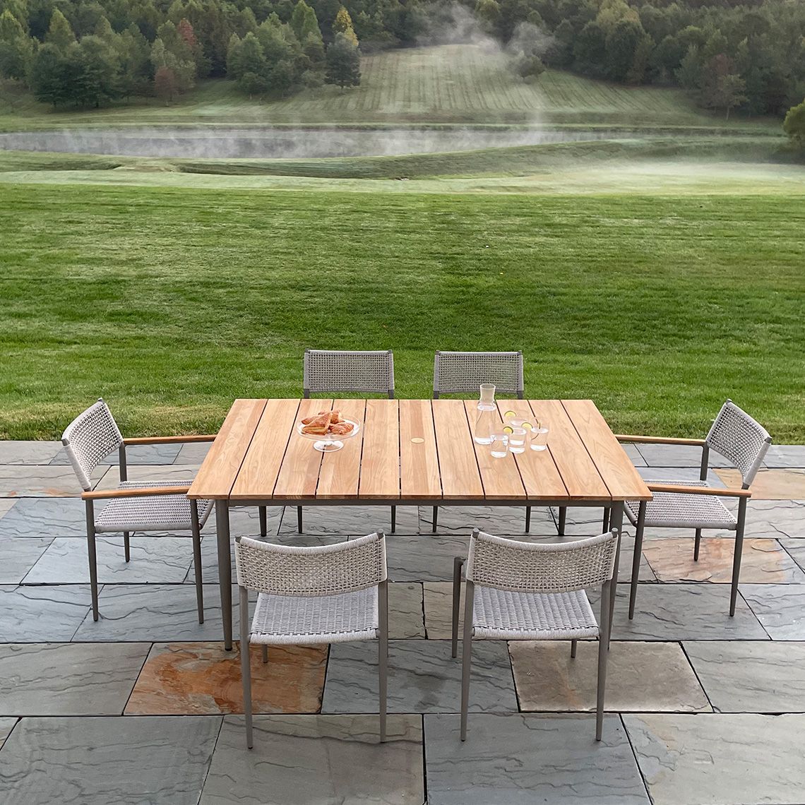 La Jolla 72" Rectangular Dining Table - Image 3