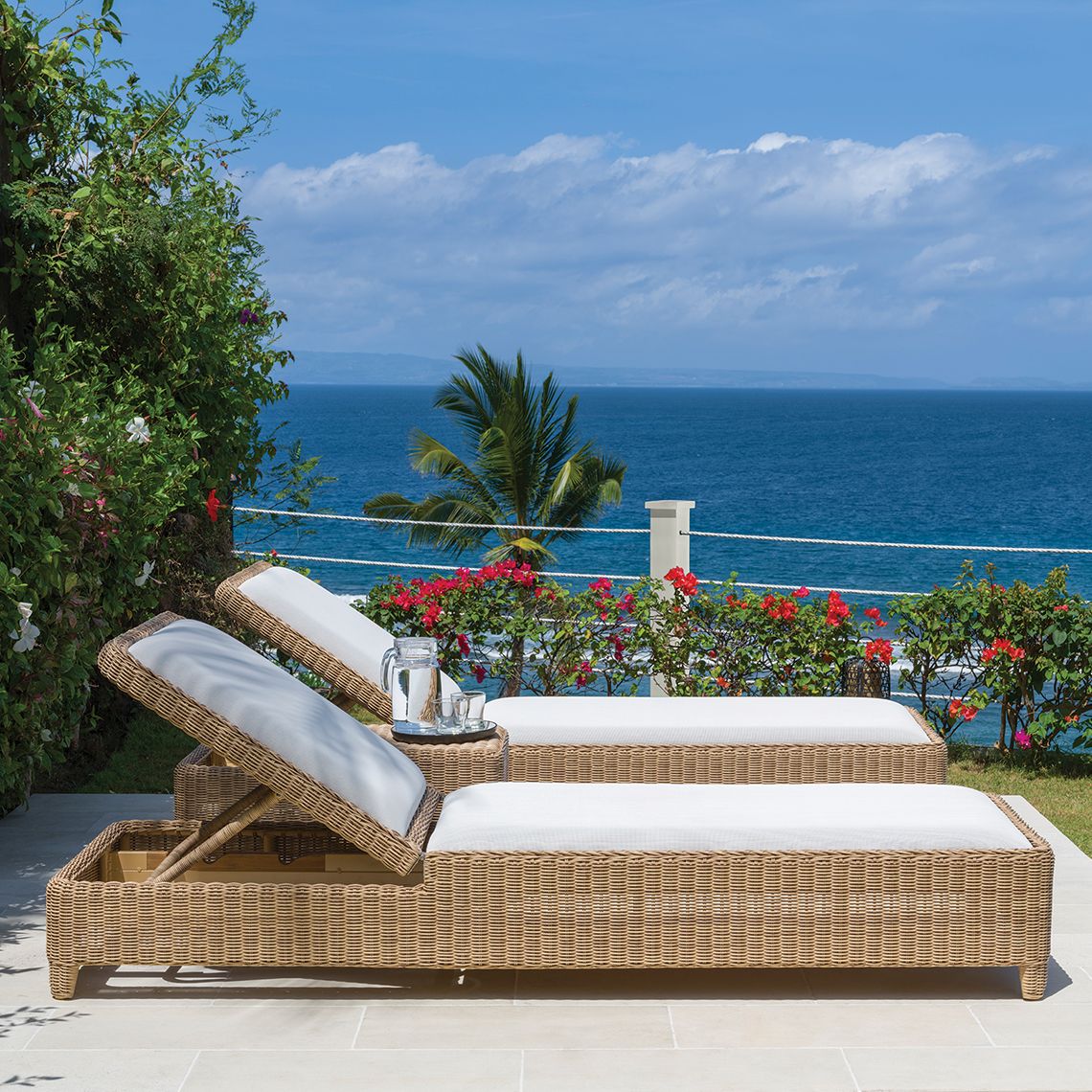Quogue Outdoor Chaise Lounge - Image 3