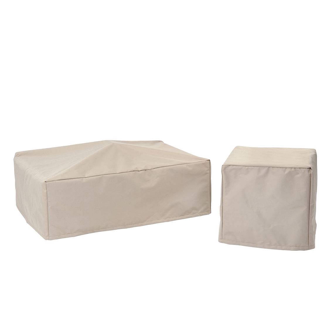 Premium solution-dyed polyester covers designed specifically for Kingsley Bate sectionals. Features water-resistant backing rated to -25°F, UV protection up to 1,000 hours, and modular zipper system for any configuration. - alternate view