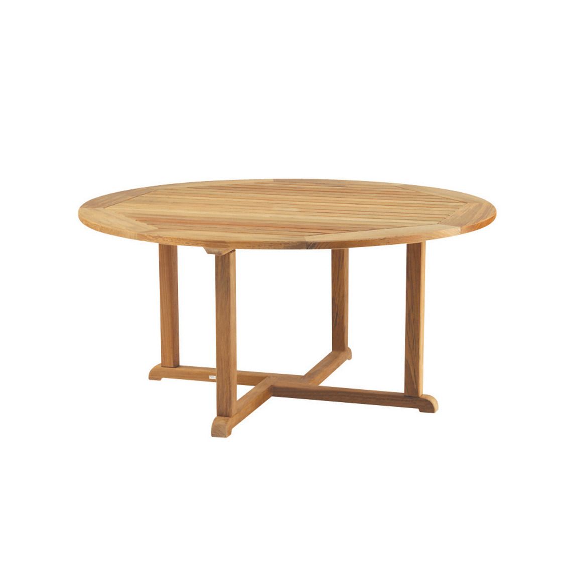 The Essex 60" Round Dining Table in Grade A teak. Classic English dining and occasional tables. By Kingsley Bate. Find a dealer near you.
