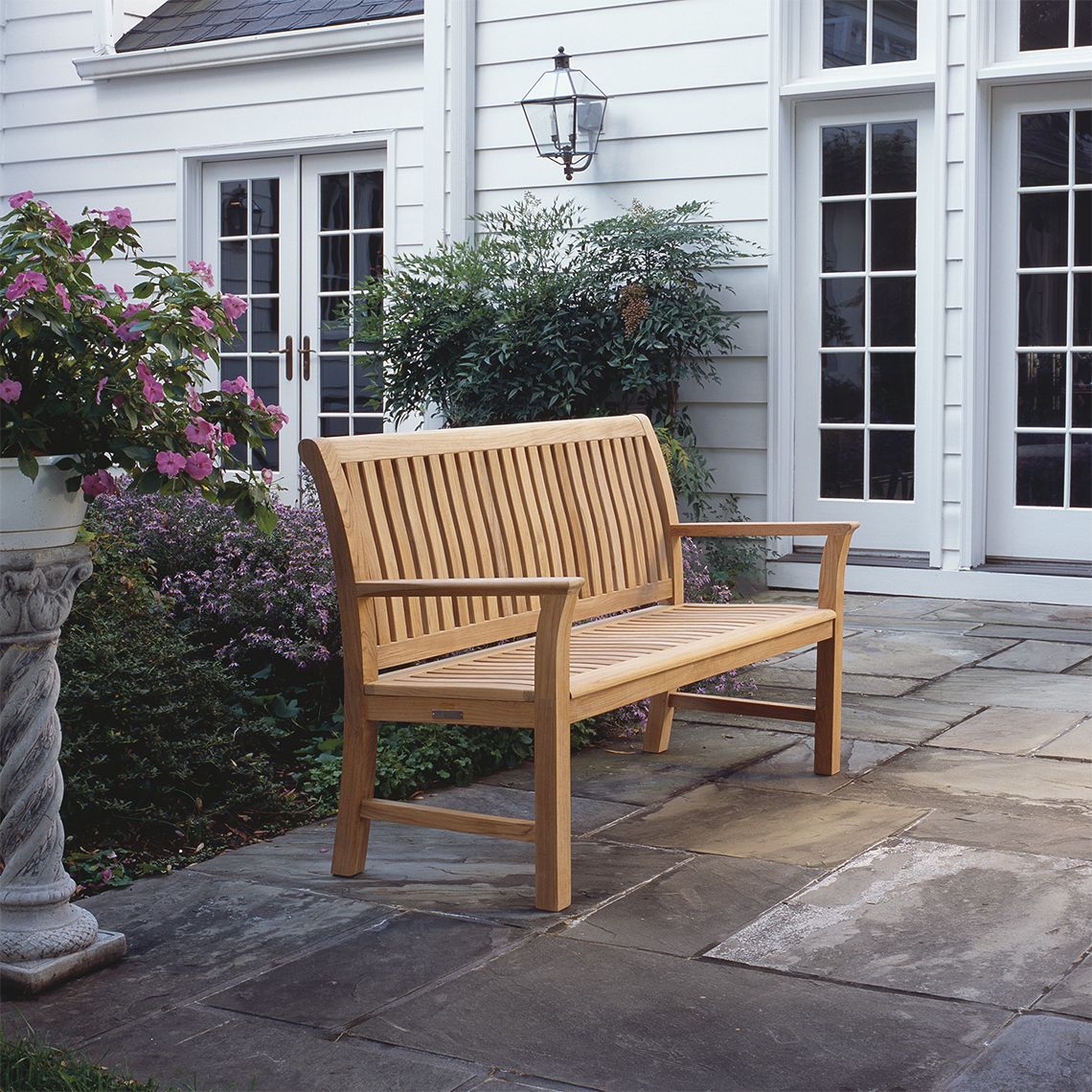 Chelsea 4.5' Teak Bench - Image 2