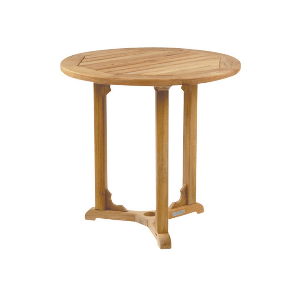 The Essex 30" Round Bistro Table in Grade A teak. Classic English dining and occasional tables. By Kingsley Bate. Find a dealer near you.