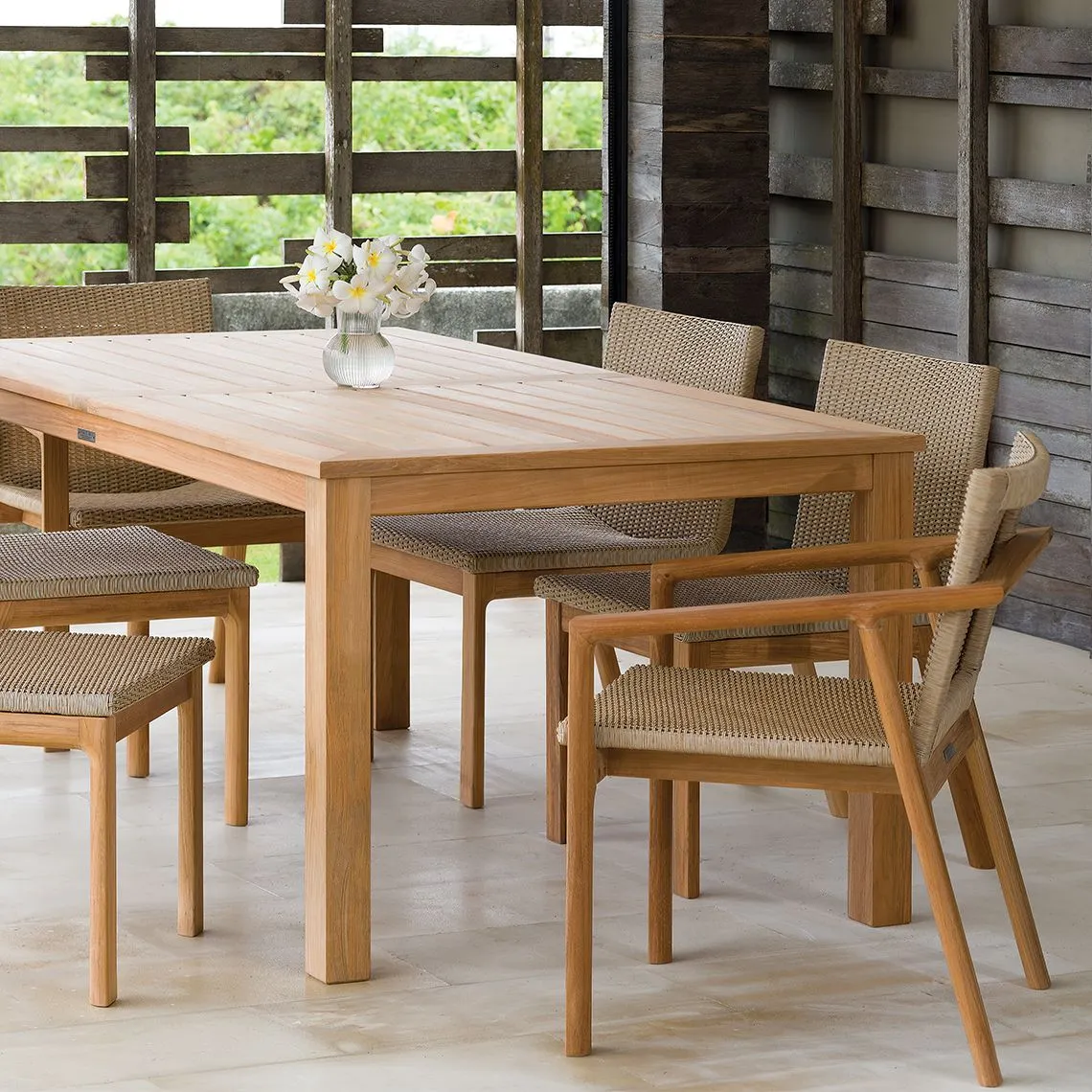 ダイニングチェア Hana Teak Outdoor Dining Armchair – Hana | Kingsley Bate | Kingsley Bate