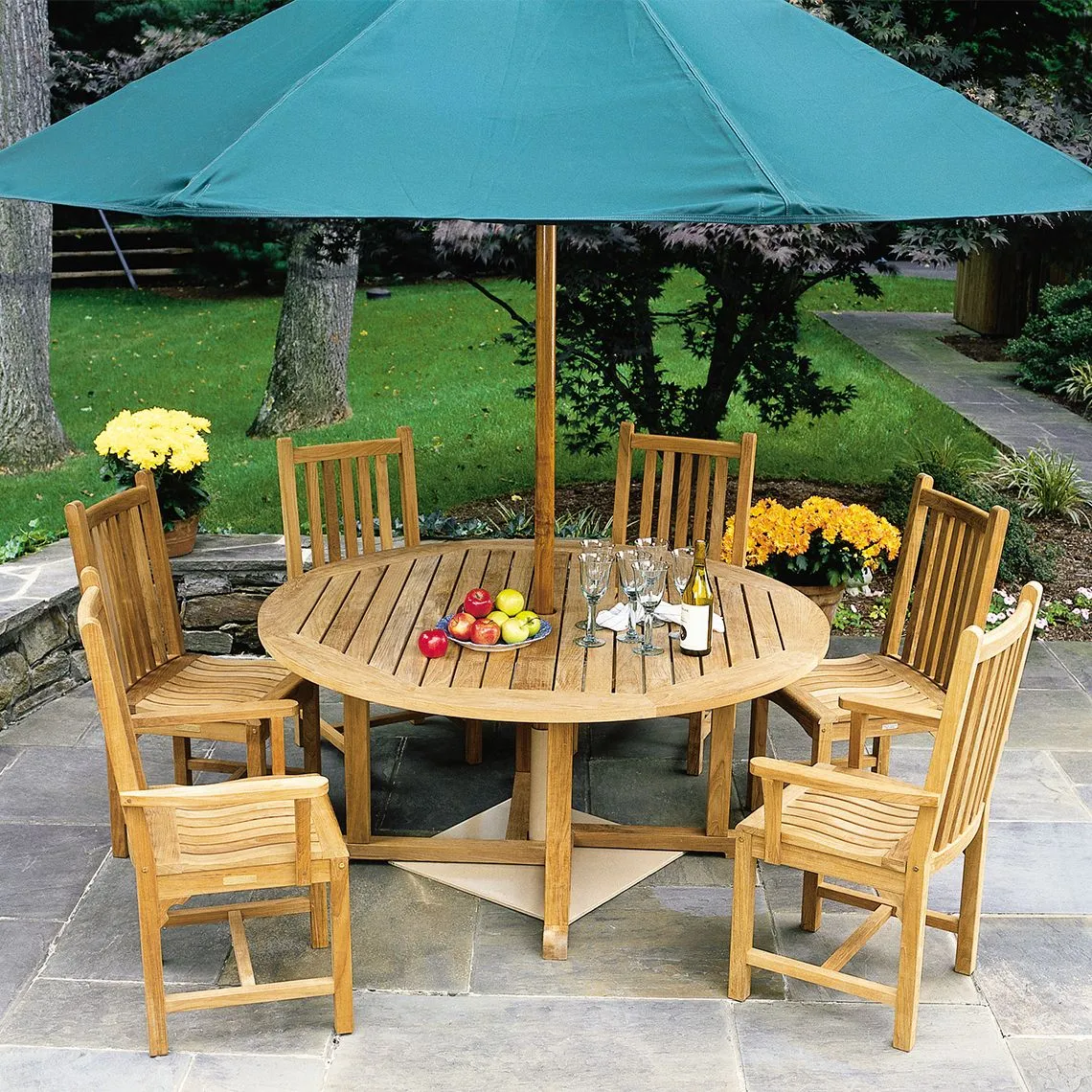 Teak Outdoor Dining Side Chair – Classic | Kingsley Bate